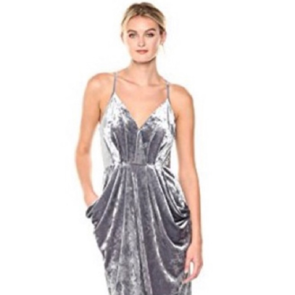 BCBGeneration crushed velvet dress